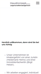 Mobile Screenshot of hauskonzept-berlin.de